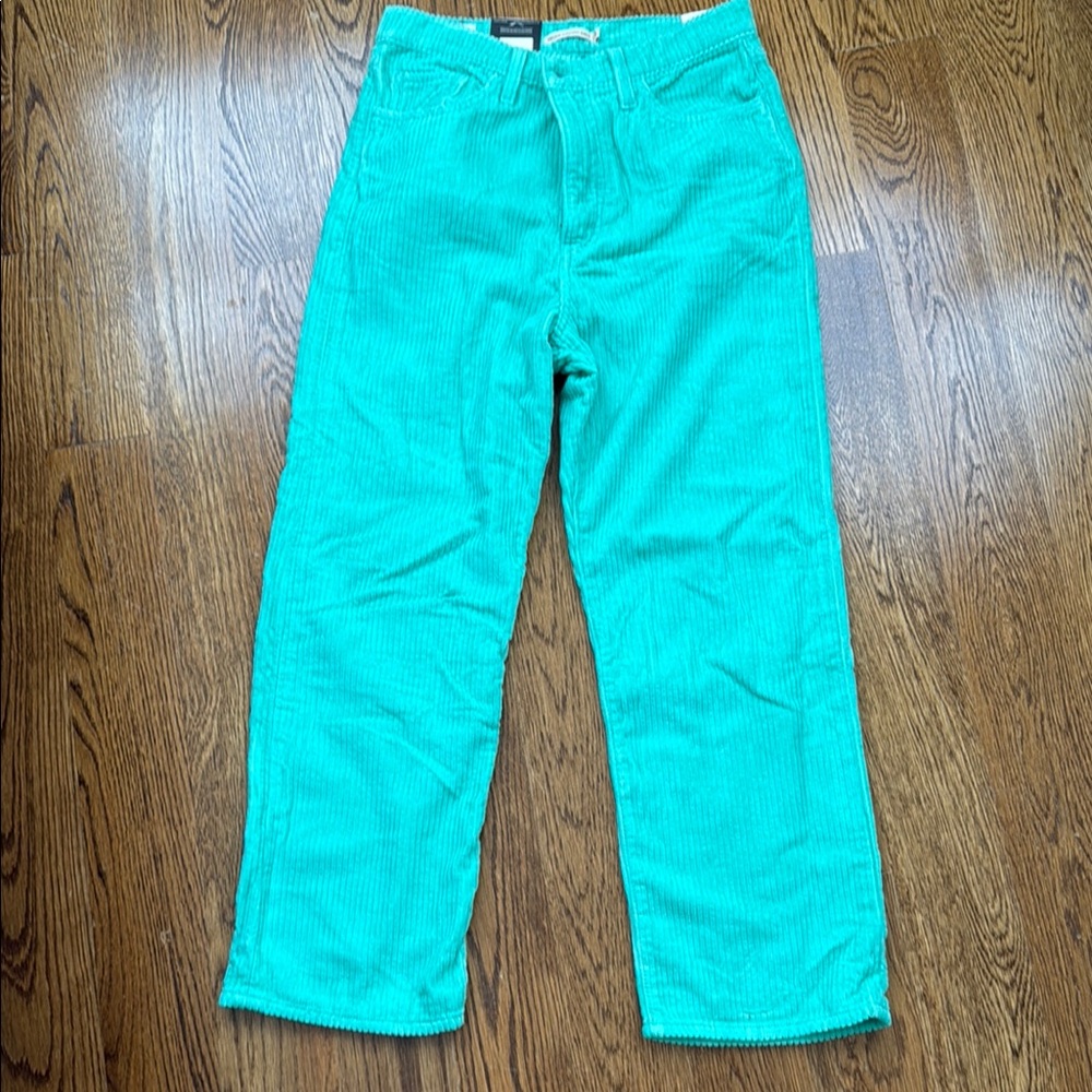 Levi's Straight Leg Pants in Teal